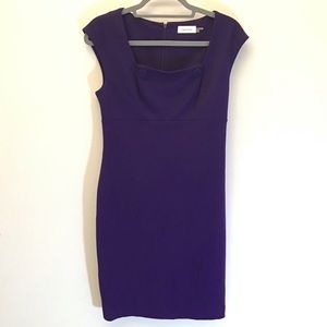 Calvin Klein Purple Dress